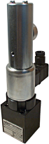 Schiedrum 38 CR hydrauliske volumstrømsregulatorer - 3-veis Magnetstyrt