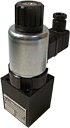 Schiedrum 38 DP hydrauliske volumstrømsregulatorer - 3-veis, magnetstyrt