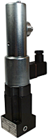 Schiedrum 28 LR hydrauliske volumstrømsregulatorer - 2-veis Magnetstyrt